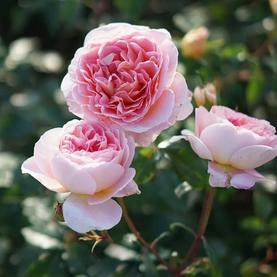 AUScot | English Garden Shrub Rose | Apricot-yellow blooms maturing to coral-pink | Strong fruity fragrance | Own root
