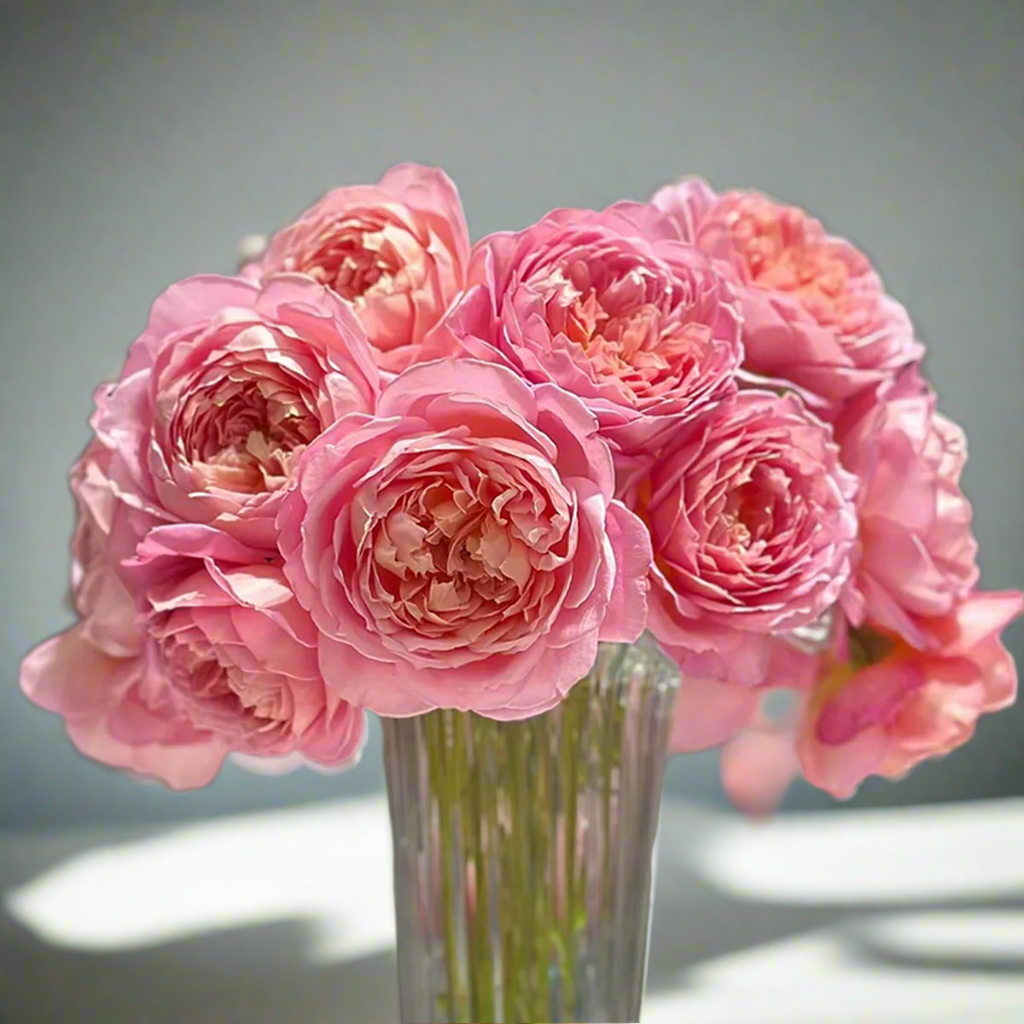 AUShunter – Fragrant Coral-Pink English Shrub Rose by David Austin (Own Root)