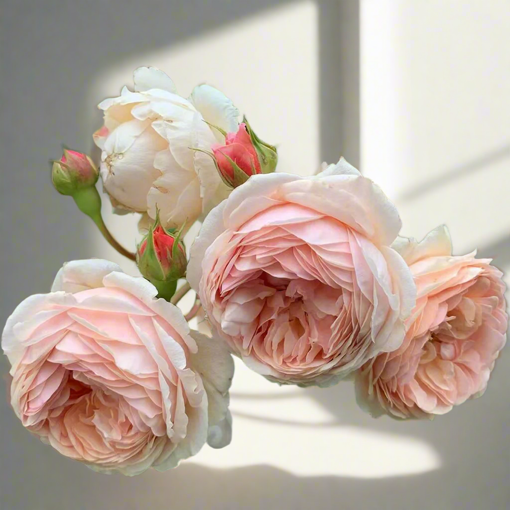 AUSwill – Apricot-Pink English Shrub Rose by David Austin (Own Root)
