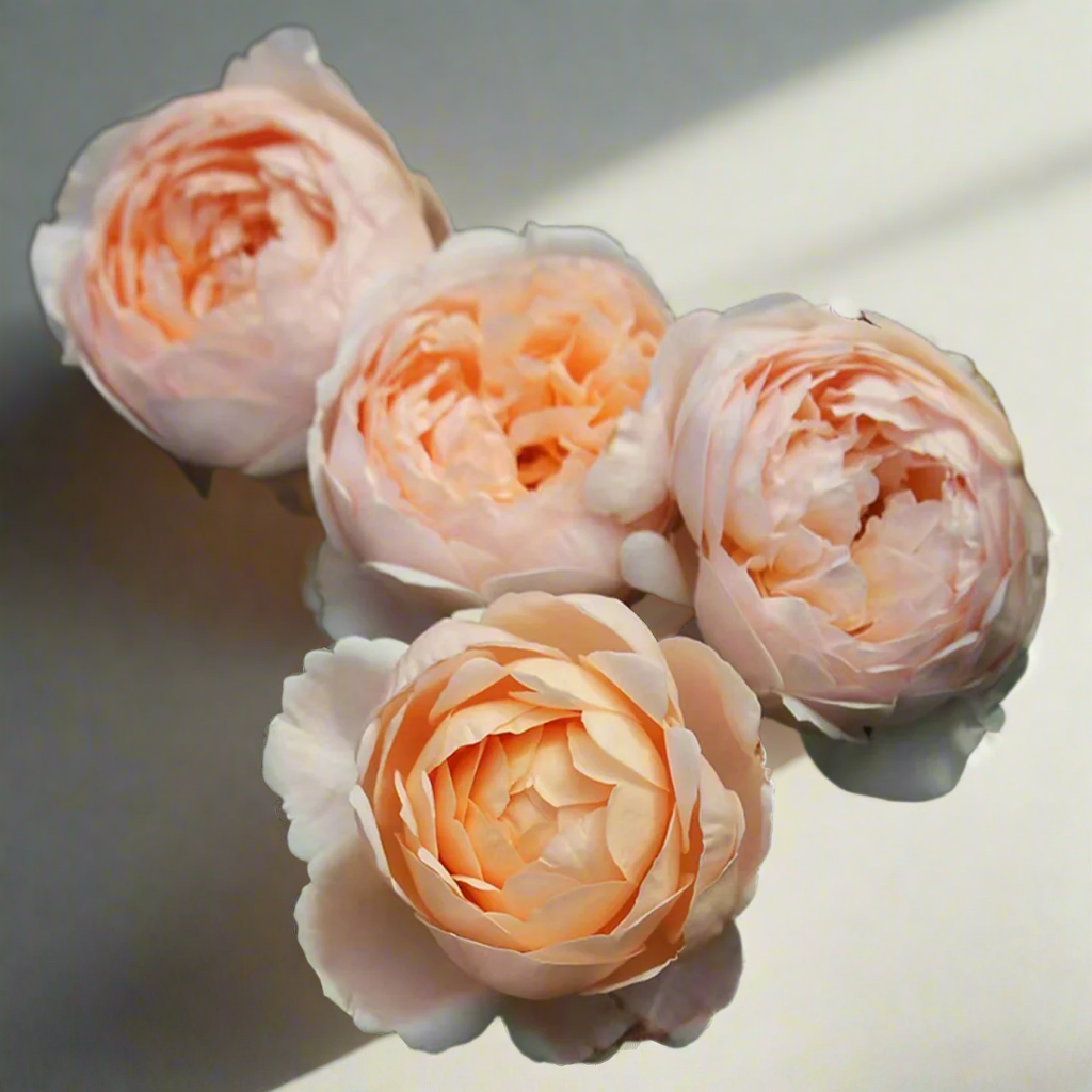AUSwonder – Apricot-Pink English Shrub Rose by David Austin (Own Root)